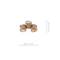 Керамічний бра Pecherna sconce 'three' (Bells together)5